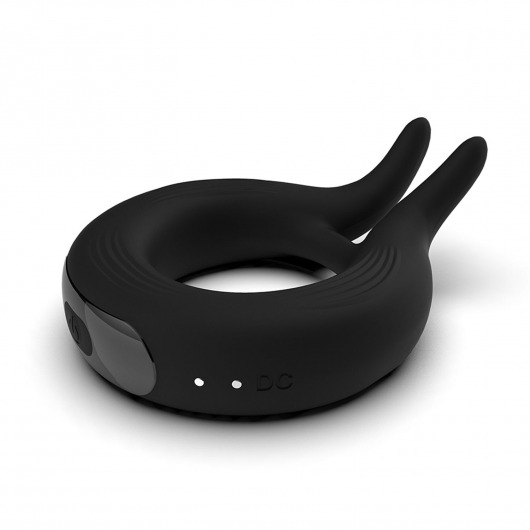 Черное эрекционное кольцо Marry Me Rechargeable Vibrating Cockring - Adrien Lastic - во Владимире купить с доставкой