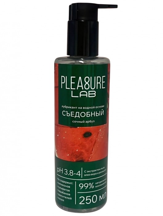 Лубрикант на водной основе Pleasure Lab с ароматом арбуза - 250 мл. - Pleasure Lab - купить с доставкой во Владимире