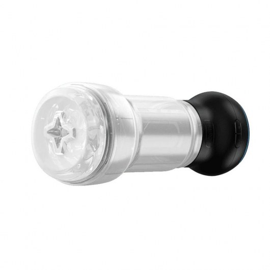 Набор PowerBlow   Feel Pocket Stroker Crystal: мастурбатор и интерактивная насадка - Kiiroo - во Владимире купить с доставкой