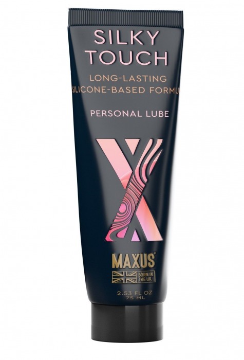Интимный гель на силиконовой основе MAXUS Silky Touch - 75 мл. - Maxus - купить с доставкой во Владимире