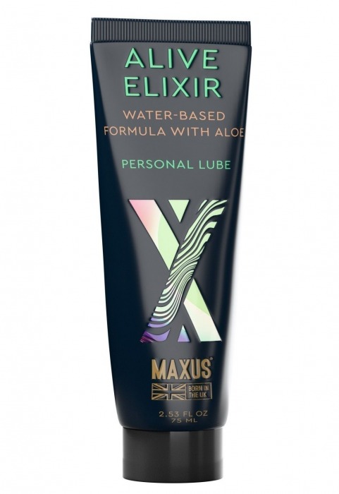Интимный гель на водной основе MAXUS Alive Elixir - 75 мл. - Maxus - купить с доставкой во Владимире