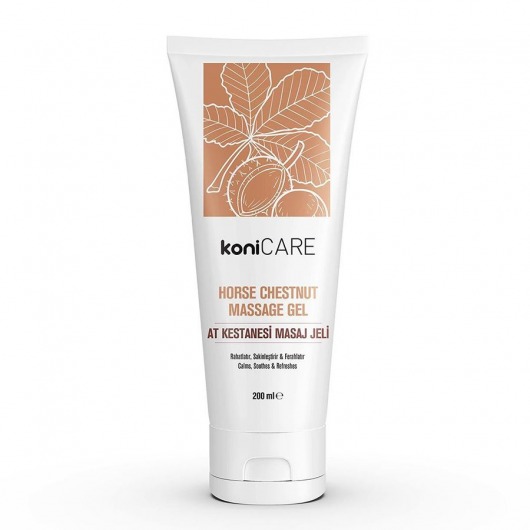 Расслабляющий массажный гель Konicare Horse Chestnut Massage Gel - 200 мл. - KoniCARE - купить с доставкой во Владимире