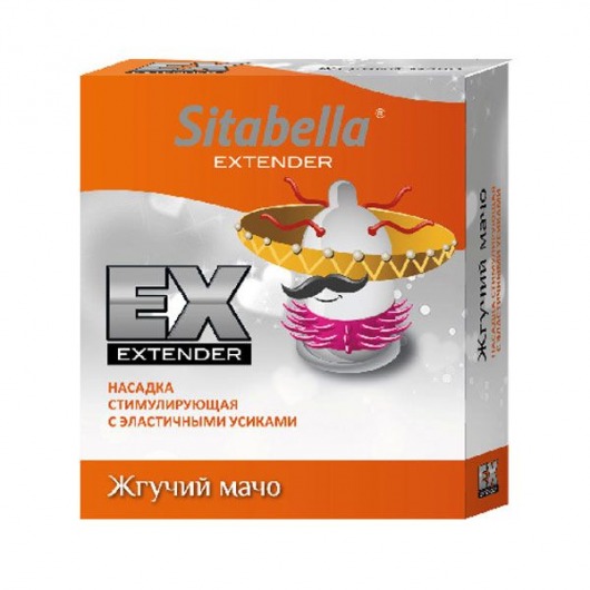 Стимулирующая насадка Sitabella Extender  Жгучий мачо - Sitabella - купить с доставкой во Владимире