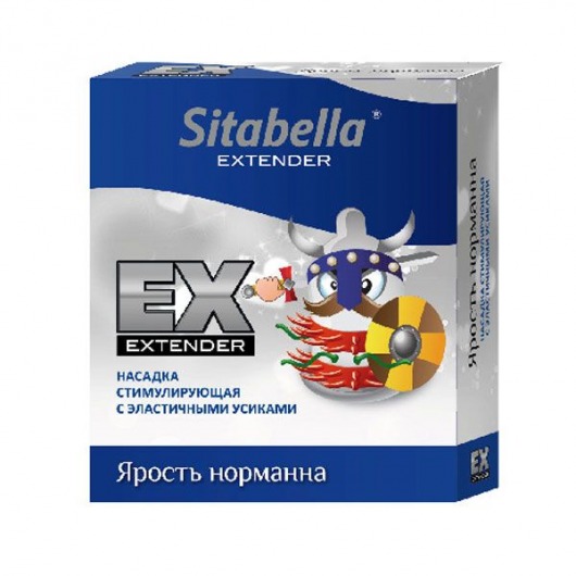 Стимулирующая насадка Sitabella Extender  Ярость норманна - Sitabella - купить с доставкой во Владимире