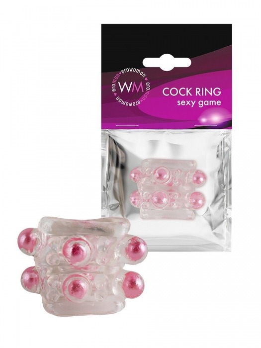 Прозрачная насадка на пенис с цветными шариками - Erowoman-Eroman - во Владимире купить с доставкой Прозрачная насадка на пенис с цветными шариками - Erowoman-Eroman - во Владимире купить с доставкой