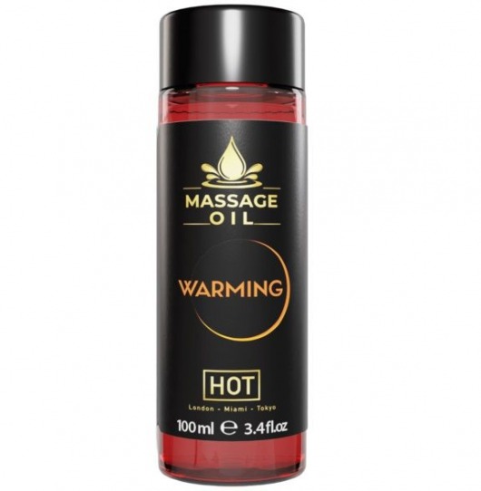 Массажное масло с согревающим эффектом Massage Oil Warming - 100 мл. - HOT - купить с доставкой во Владимире