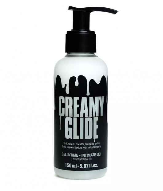 Лубрикант на водной основе Creamy Glide с консистенцией спермы - 150 мл. - Strap-on-me - купить с доставкой во Владимире