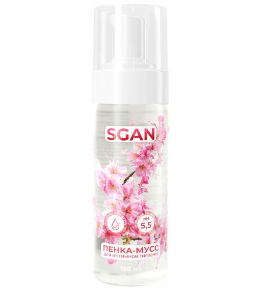 Пенка-мусс для интимной гигиены SGAN с пребиотиками - 150 мл. - SGAN - купить с доставкой во Владимире