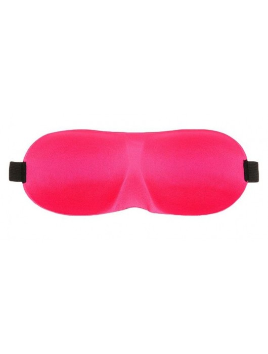 Розовая глухая маска на резинке - Sitabella - купить с доставкой во Владимире