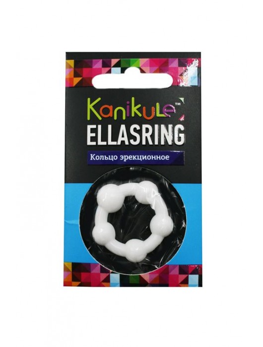 Цветное эрекционное кольцо с шариками Ellasring - Sitabella - во Владимире купить с доставкой