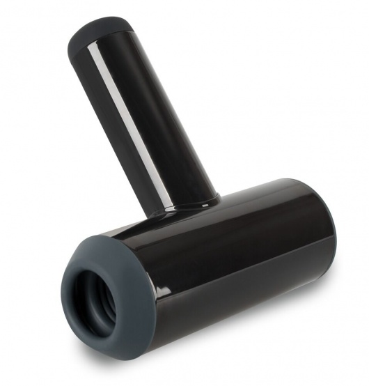 Черный мастурбатор с удобной ручкой Masturbator with 2 Functions - Orion - во Владимире купить с доставкой