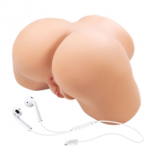 Телесный мастурбатор Olivia с 2 любовными отверстиями - Baile - во Владимире купить с доставкой