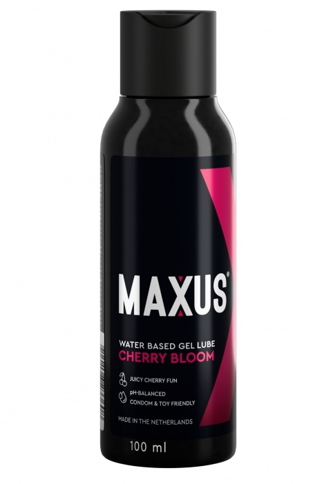 Лубрикант на водной основе MAXUS Cherry Bloom - 100 мл. - Maxus - купить с доставкой во Владимире