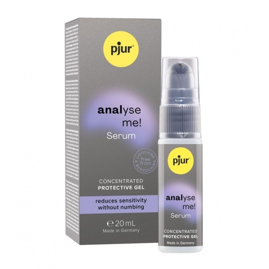 Расслабляющая анальная сыворотка pjur Analyse Me Serum - 20 мл. - Pjur - купить с доставкой во Владимире