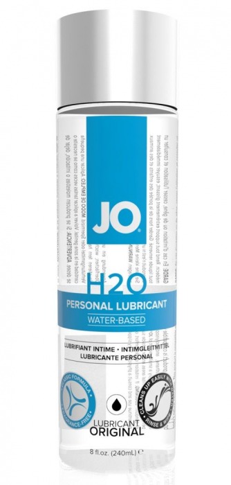 Нейтральный лубрикант на водной основе JO Personal Lubricant H2O - 240 мл. - System JO - купить с доставкой во Владимире