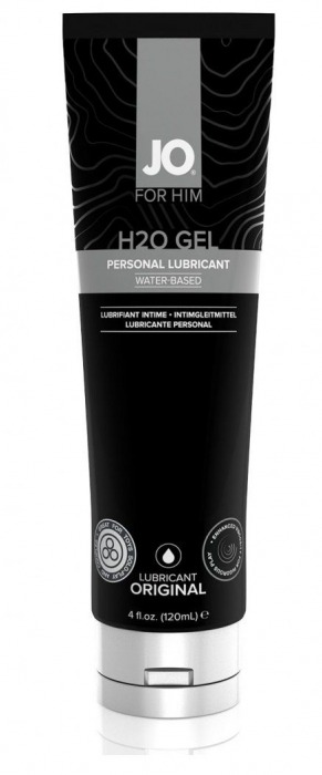Лубрикант-гель для мужчин JO H2O GEL ORIGINAL - 120 мл. - System JO - купить с доставкой во Владимире