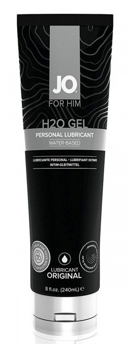 Лубрикант-гель для мужчин JO H2O GEL ORIGINAL - 240 мл. - System JO - купить с доставкой во Владимире