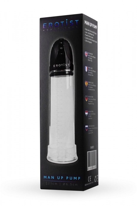 Автоматическая вакуумная помпа Man up pump - Erotist Adult Toys - во Владимире купить с доставкой