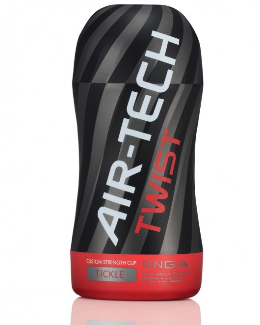 Мастурбатор с регулируемой плотностью обхвата Custom Strength CUP Twist Tickle - Tenga - во Владимире купить с доставкой