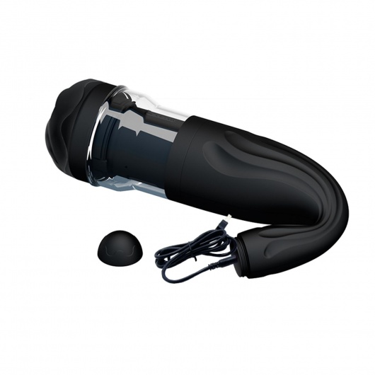 Перезаряжаемый мега-мастурбатор Breton с ротацией и возвратно-поступательным движением - Baile - во Владимире купить с доставкой