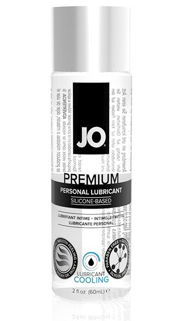 Охлаждающий лубрикант на силиконовой основе JO Personal Premium Lubricant Cooling - 60 мл. - System JO - купить с доставкой во Владимире