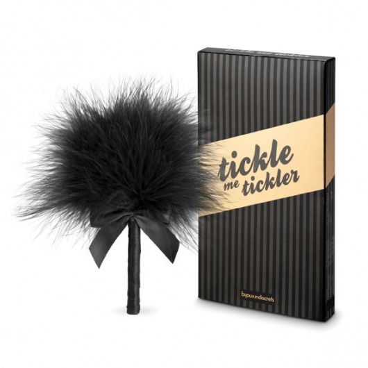 Пуховка для эротических игр Tickle Me Tickler - Bijoux Indiscrets - купить с доставкой во Владимире