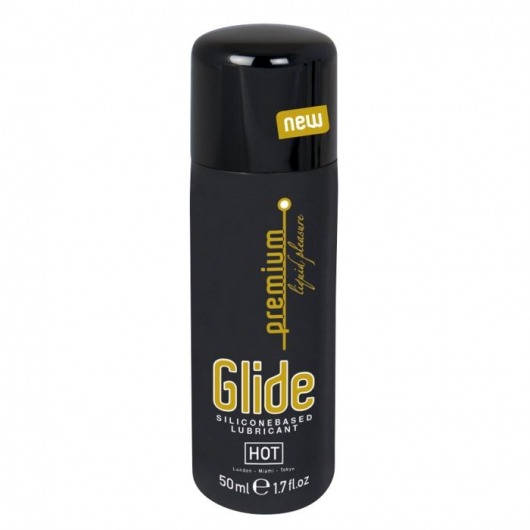 Интимный гель на силиконовой основе Premium Glide - 50 мл. - HOT - купить с доставкой во Владимире