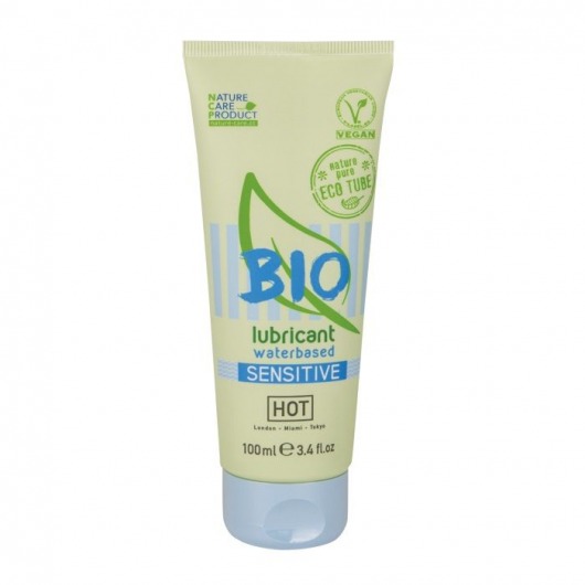 Органический лубрикант для чувствительной кожи Bio Sensitive - 100 мл. - HOT - купить с доставкой во Владимире