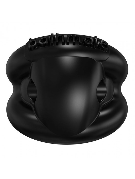 Чёрное эрекционное виброкольцо Strength - Bathmate - во Владимире купить с доставкой