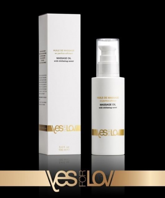 Массажное масло TITILLATING MASSAGE OIL - 100 мл. - YESforLOV - купить с доставкой во Владимире