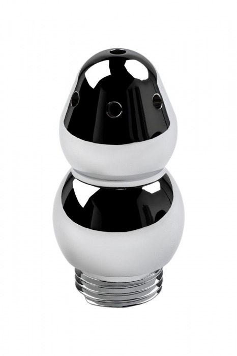 Металлический анальный душ с тремя насадками - ToyFa - купить с доставкой во Владимире