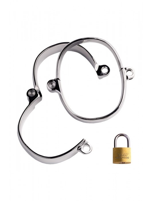 Металлический наручники с замком - ToyFa - купить с доставкой во Владимире