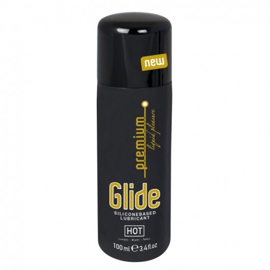 Интимный гель на силиконовой основе Premium Glide - 100 мл. - HOT - купить с доставкой во Владимире