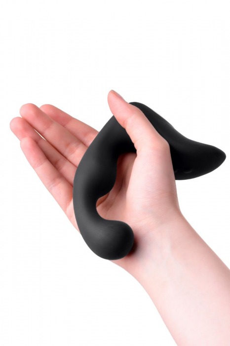Чёрный изогнутый вибростимулятор простаты Erotist - Erotist Adult Toys - во Владимире купить с доставкой