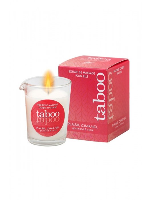 Массажное аромамасло с афродизиаками для женщин RUF Taboo Plaisir charnel - 60 гр. - RUF - купить с доставкой во Владимире