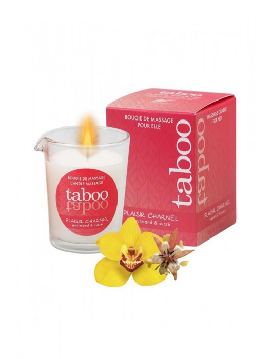 Массажное аромамасло с афродизиаками для женщин RUF Taboo Plaisir charnel - 60 гр. - RUF - купить с доставкой во Владимире