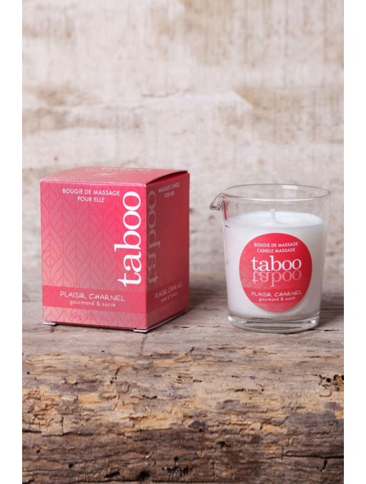Массажное аромамасло с афродизиаками для женщин RUF Taboo Plaisir charnel - 60 гр. - RUF - купить с доставкой во Владимире