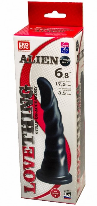 Насадка для трусиков харнесс Alien - 17,5 см. - LOVETOY (А-Полимер) - купить с доставкой во Владимире