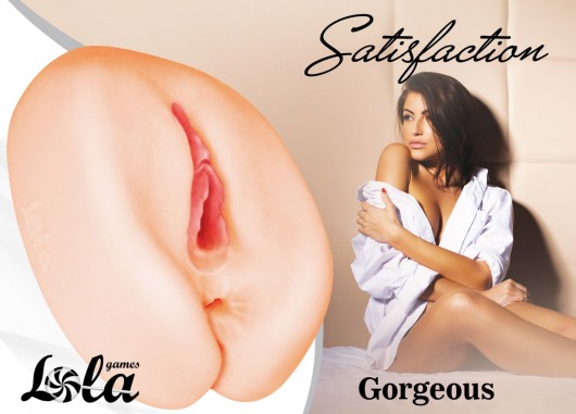 Мастурбатор с 2 тоннелями Satisfaction Gorgeous - Lola Games - во Владимире купить с доставкой