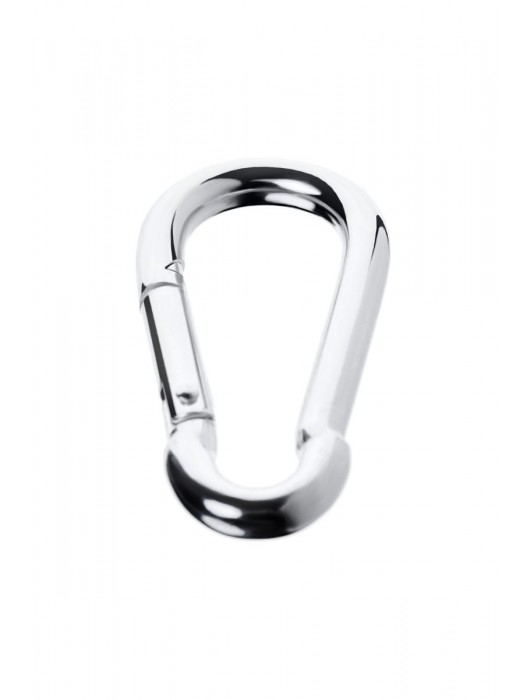 Серебристый карабин TOYFA Metal - ToyFa - купить с доставкой во Владимире