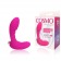 Розовый вибромассажер Сosmo с отростком - 9 см. - Cosmo купить во Владимире с доставкой в Orgasmix.ru Розовый вибромассажер Сosmo с отростком - 9 см. - Cosmo