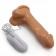 Телесный вибратор 10 Mode Vibrating Carved Dildo - 14 см. - Howells купить во Владимире с доставкой в Orgasmix.ru Телесный вибратор 10 Mode Vibrating Carved Dildo - 14 см. - Howells
