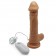 Телесный вибратор 10 Mode Vibrating Carved Dildo - 14 см. - Howells купить во Владимире с доставкой в Orgasmix.ru Телесный вибратор 10 Mode Vibrating Carved Dildo - 14 см. - Howells