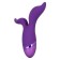 Фиолетовый раздвоенный вибромассажер Aura Duo - California Exotic Novelties во Владимире Фиолетовый раздвоенный вибромассажер Aura Duo - California Exotic Novelties