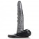 Серый фантазийный фаллоимитатор The Gargoyle Rock Hard Silicone Dildo - 23,6 см. - XR Brands купить с доставкой в интернет-магазине Orgasmix во Владимире Серый фантазийный фаллоимитатор The Gargoyle Rock Hard Silicone Dildo - 23,6 см. - XR Brands