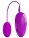 Лиловое виброяйцо с удобным пультом управления вибрацией - Baile во Владимире Лиловое виброяйцо с удобным пультом управления вибрацией - Baile